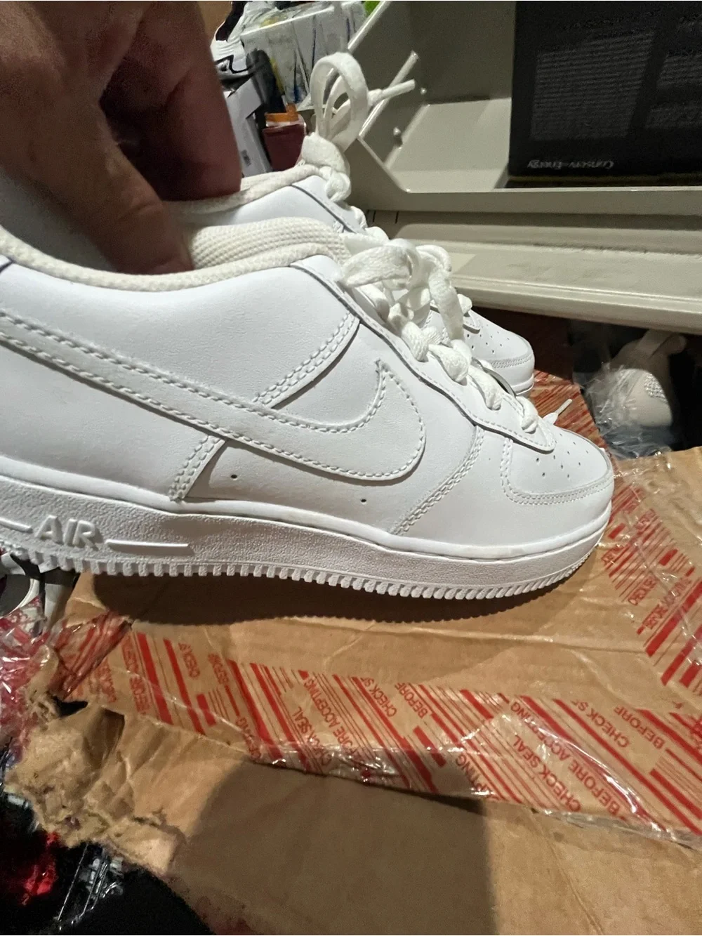 ⭐️new Nike Air Force 1 Triple White (GS) Sneakers New DH2920-111 6.5